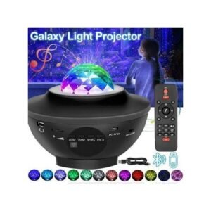 Projecteur Haut-Parleur Bluetooth Intégré Veilleuse – Décoration De Chambre à Coucher