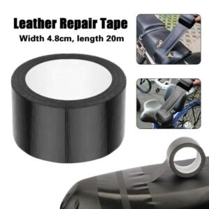 Ruban De Réparation Pour Cuir – Ruban En Cuir Noir Déchirable à La Main – Super Colle Imperméable