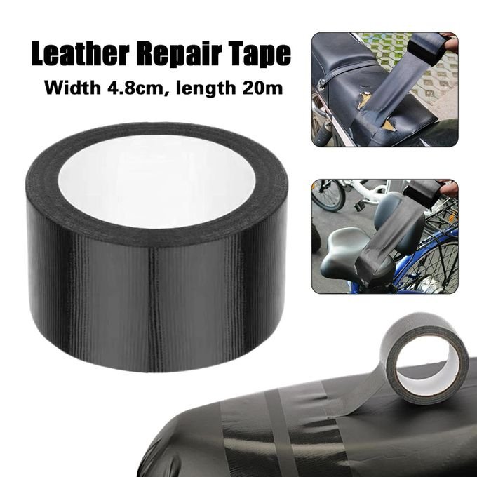Ruban De Réparation Pour Cuir - Ruban En Cuir Noir Déchirable à La Main - Super Colle Imperméable