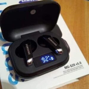Samsung Ecouteur Bluetooth San Fil MG-S20 V5.0 LED Buds – Noir