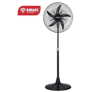 SMART TECHNOLOGY 20″ Ventilateur Silencieux Anti-Moustique -STV-B2024C- Noir -110W- 5 Hélices- Garantie 1 Mois