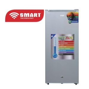 SMART TECHNOLOGY Congélateur Vertical 5 Tiroirs 155L (STCD-247K) – Gris – 12 Mois Garantie