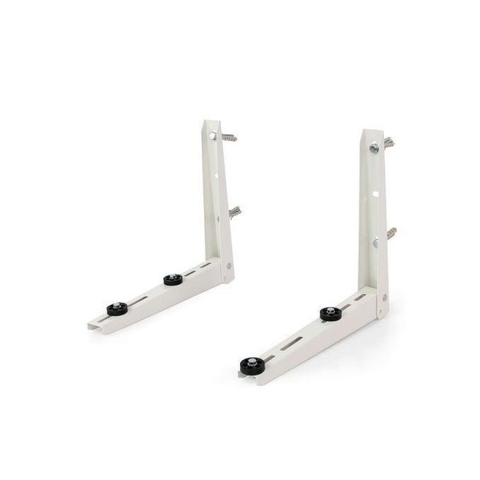 Support Mural Fixe Équerre Pour Split clim - 1 à 3 CV - Blanc