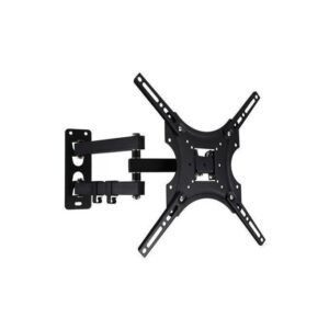 Support Mural – LED/LCD/Plasma – 32 » à 55 » -Robot – Pivotant Noir