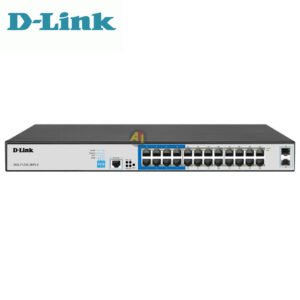 Switch D-Link 24 Ports PoE Gigabit Smart Manageable + 2 Ports SFP Uplink Gigabit (DGS-F1210-26PS-E) – 2026 – TOGO INFORMATIQUE