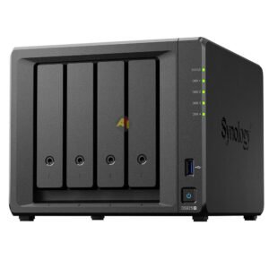Synology DiskStation DS925+ | Serveur NAS 4 baies + 2 slots M.2 NVMe – 4 Go de RAM DDR4 ECC- AMD Ryzen V1500B | 4 x 2 To HAT3300-2T – 2026 – TOGO…