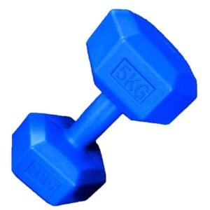 tajplast Poids De Musculation Terminator – Haltère – 5 Kg – Bleu