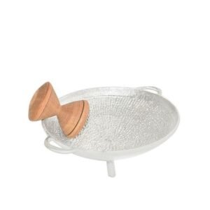 Talier En Inox + Pilon En Bois