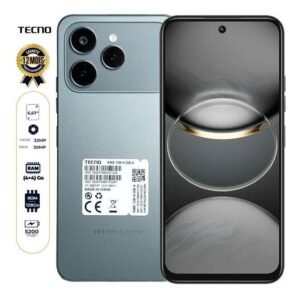 Tecno Tecno. Spark 40 – 6,67 Pouces » – 128Go Rom – (4+4)Go Ram – 2 Sim – 50 Mpx – 5200 mAh