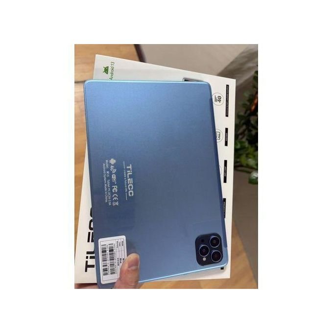TiLECC TiLECC 10.1 Pouces Tablette Android 12 Double Caméra Analogique 8gb RAM 512gb Bluetooth Bleu