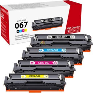 Toner Canon 067 (Noir 5102C001, Cyan 5101C001, Magenta 5100C001, Jaune 5099C001) – (1 350 Pages) – Compatible Prémium – 2026 – TOGO INFORMATIQUE