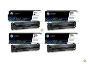 Toner laser HP 203A (CF540A-CF541A-CF542A-CF543A)-Original – 2026 – TOGO INFORMATIQUE