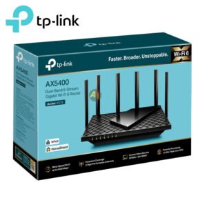 TP-Link Archer AX73 – Routeur WiFi 6 AX5400 | Gigabit bi-bande (5 GHz 4804 Mbps , 2.4 GHz: 574 Mbps) | 1 port WAN Gigabit + 4 ports LAN Gigabit |…