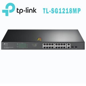 TP-Link TL-SG1218MP – Switch 16 Ports RJ45 Gigabit PoE+ | 2 Ports RJ45 Gigabit non-PoE | 2 Slots Gigabit SFP – 2026 – TOGO INFORMATIQUE