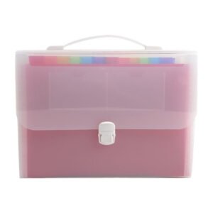 Trieur valisette A4 – 24 compartiments – Crystal – Polypro – Exacompta