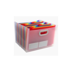 Trieur valisettes + poignée 24 compartiments crystal