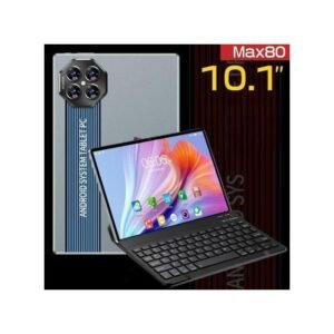 Wudytim Tablette Android 10.1 pouces avec double caméra, support de carte SIM, stockage 8/512 Go
