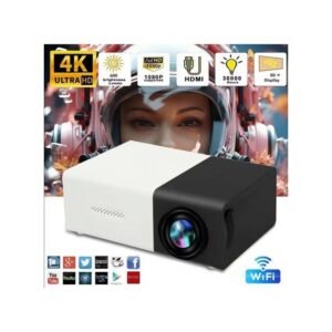 YG300-Projecteur HD Intelligent Pour Home Cinéma, Portable, Mini, Projection De Téléphone Portable, Extérieur, 1080