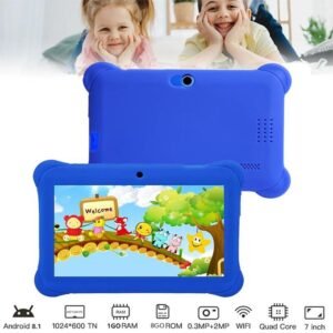 ZAOPAI Tablette Pour Enfant – 7 Pouces – 1G + 8G – Bleu